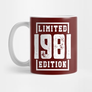 1981 Limited Edition Mug
